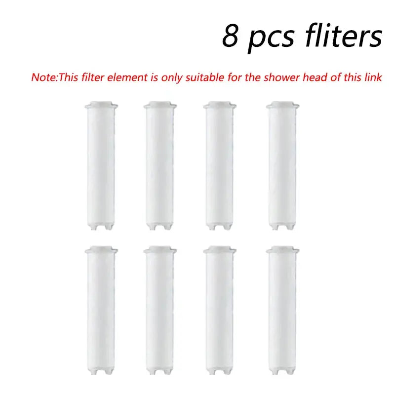 10 Spray Filtered Shower Head High-Pressure Handheld Water Saving Showerhead Fall Resistance Black White Bathroom Shower Nozzle 2GETHER 4EVER