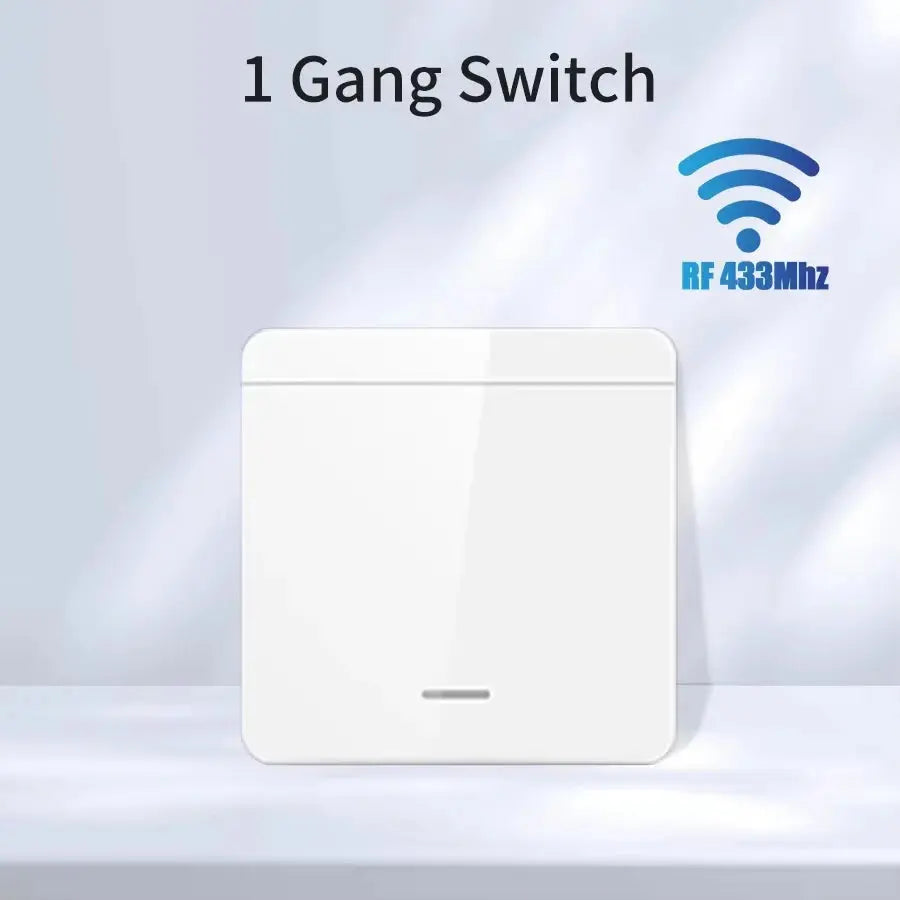 1/2/3Gang Wall Switch RF 433MHz Wireless Light Switch Tuya Smart WiFi Switch Smart Life APP Voice Control With Alexa Google Home 2GETHER 4EVER
