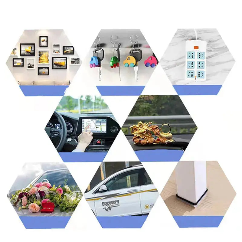 1/3/5m Nano Tape Double-Sided Adhesive Tape Traceless Waterproof Tape For Bathroom Kitchen Sink Tap Gel Sticker 2GETHER 4EVER