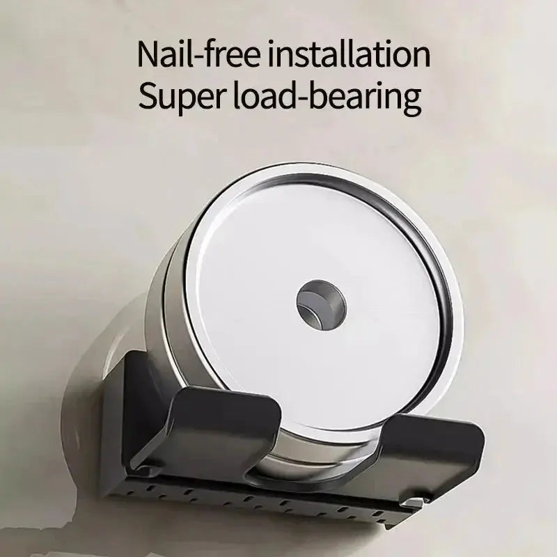 1 Pcs Hair Dryer Holder Wall Dryer Cradle Straightener Stand Hairdryer Organizer Box Plastic Hair Dryer Stand Bathroom Organizer 2GETHER 4EVER